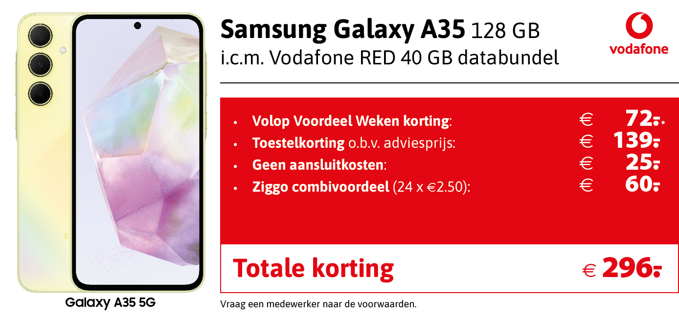 a35 vodafone