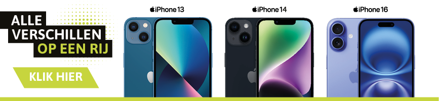 iPhone 16 vs iPhone 14 vs iPhone 13