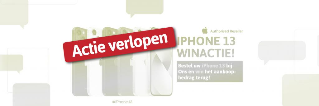 Bestel uw nieuwe iPhone 13 en win uw aankoopbedrag terug!