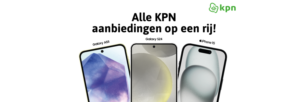 De beste KPN aanbiedingen voor Sim Only met iPhone of Samsung