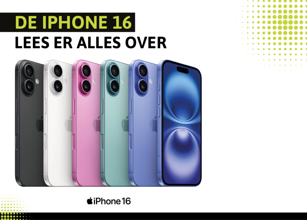 De iPhone 16: lees er alles over